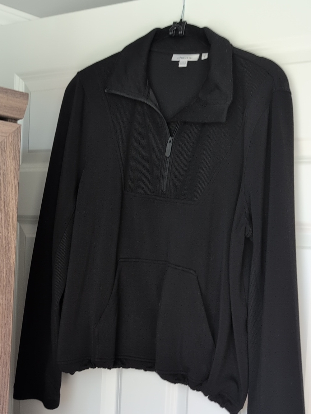 Chico's Zenergy Scuba Soft 1/4 Zip Top